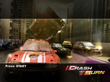 Crash n Burn (USA) screen shot title